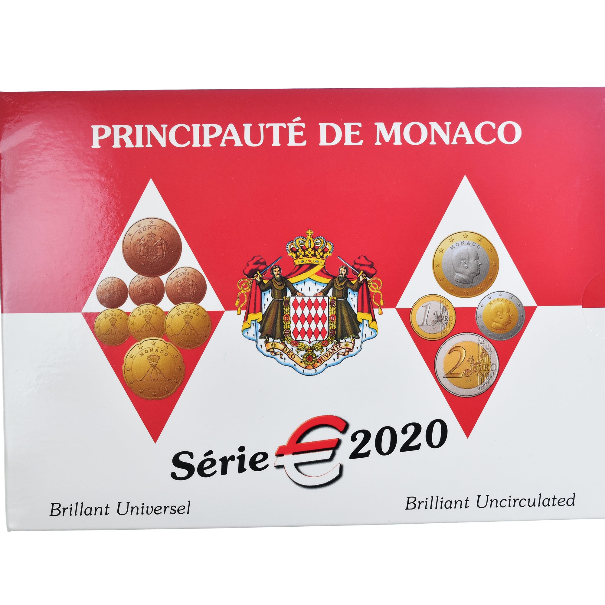 Monaco, 1 Cent to 2 Euro, 2020, Paris, FDC, N.C.