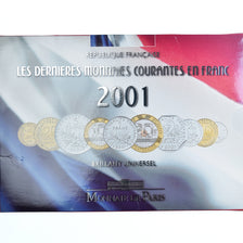 Münze, Frankreich, Coffret 1 c. à 20 frs., 2001, Monnaie de Paris, BU, STGL