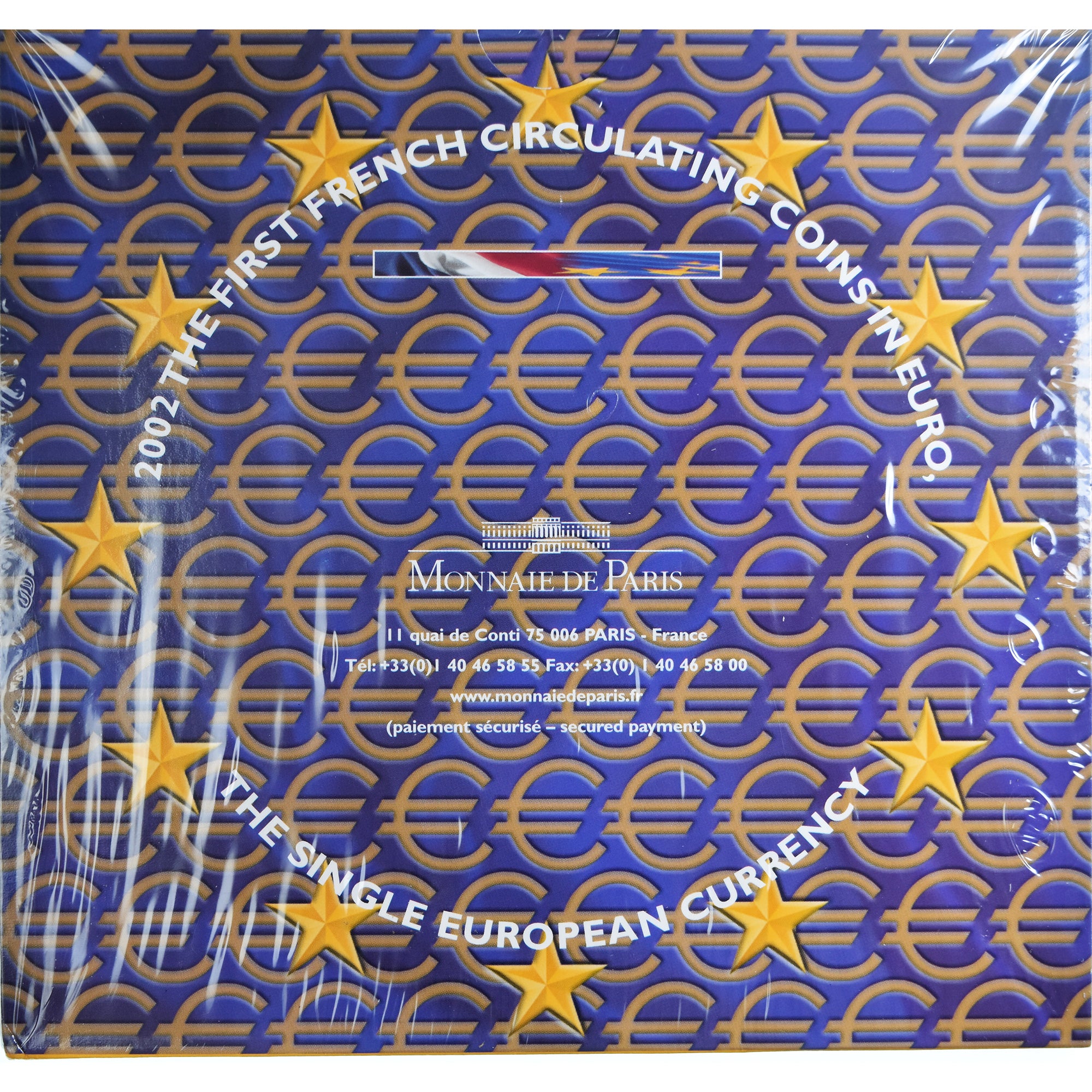 Francia, Monnaie de Paris, Euro-Set, 2002, FDC.BU, FDC, N.C.