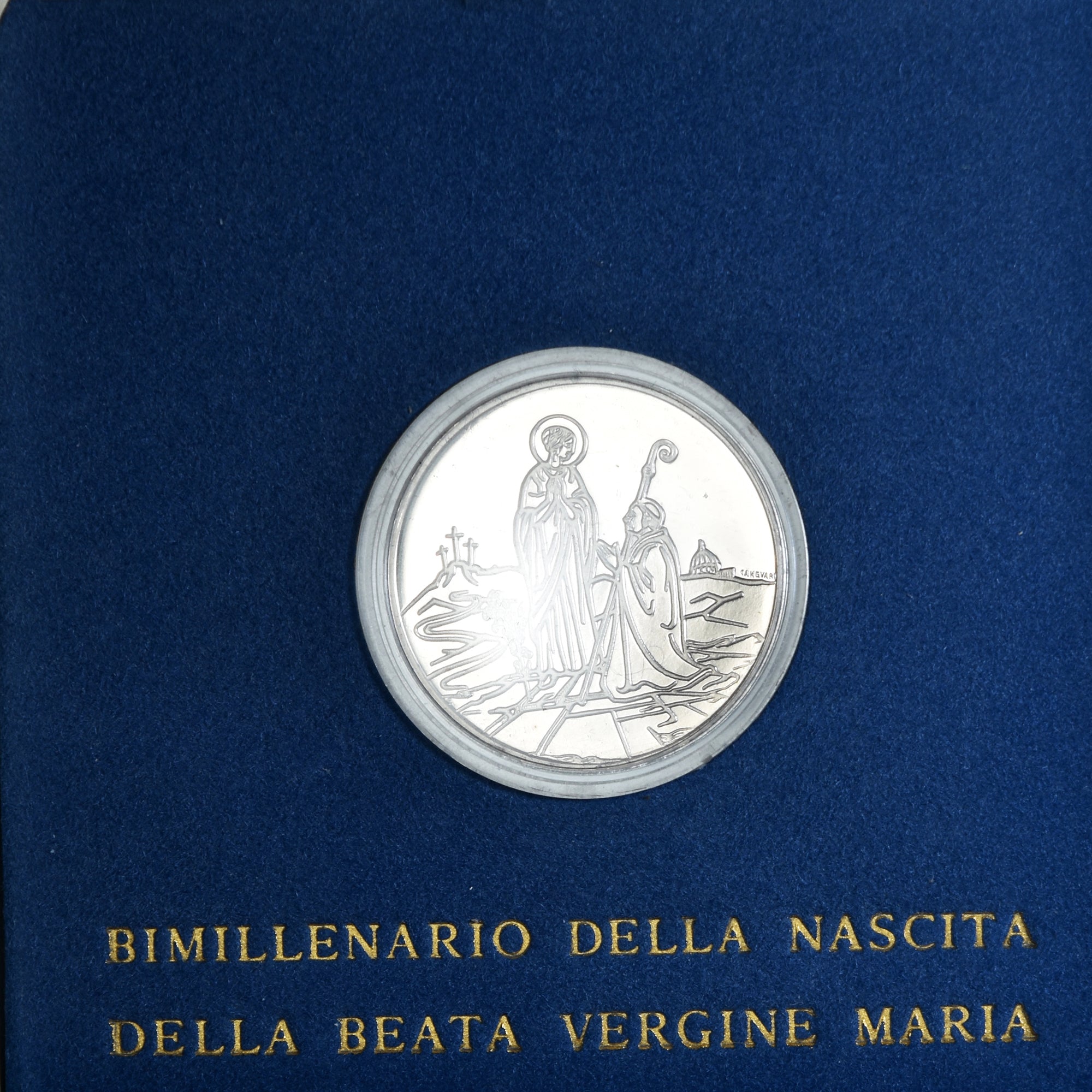 Coin, Vatican, 500 Lire, 1984, BIMILLENAIRE DE LA NAISSANCE DE LA BIENHEUREUSE
