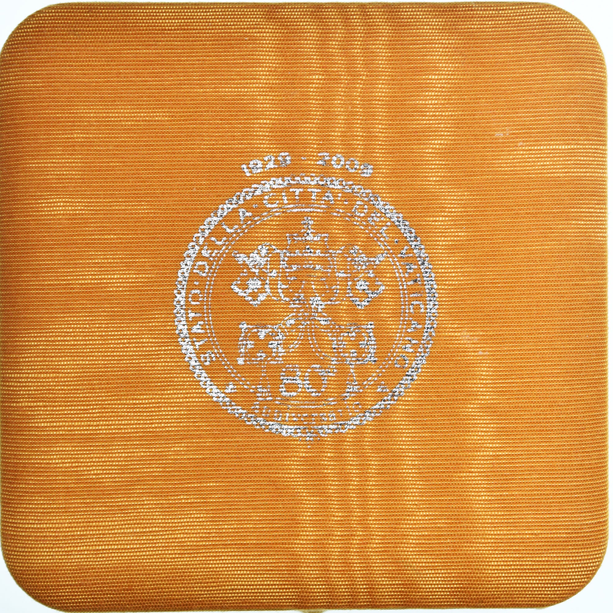 CITTÀ DEL VATICANO, 10 Euro, Lateran Treaty, 80th Anniversary, 2009, Rome, FDC