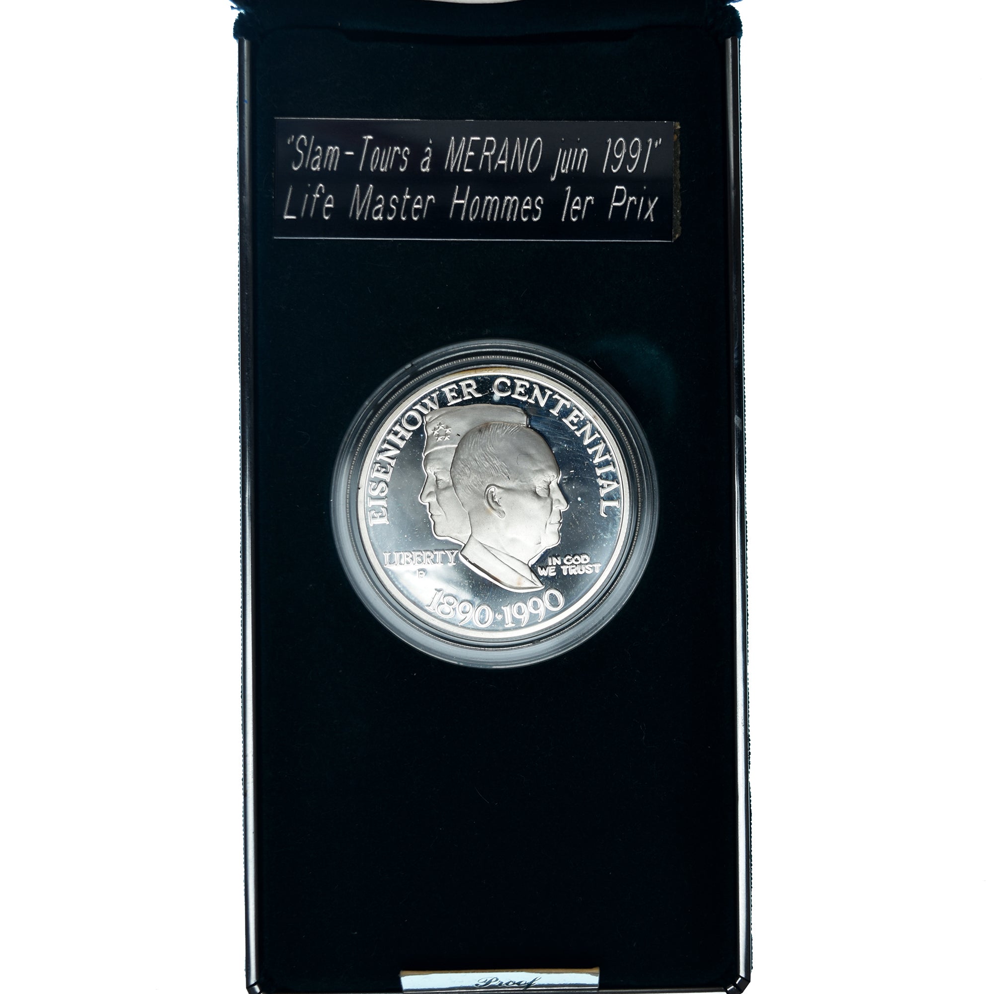 Coin, United States, Eisenhower centennial, Dollar, 1990, Philadelphia, Proof