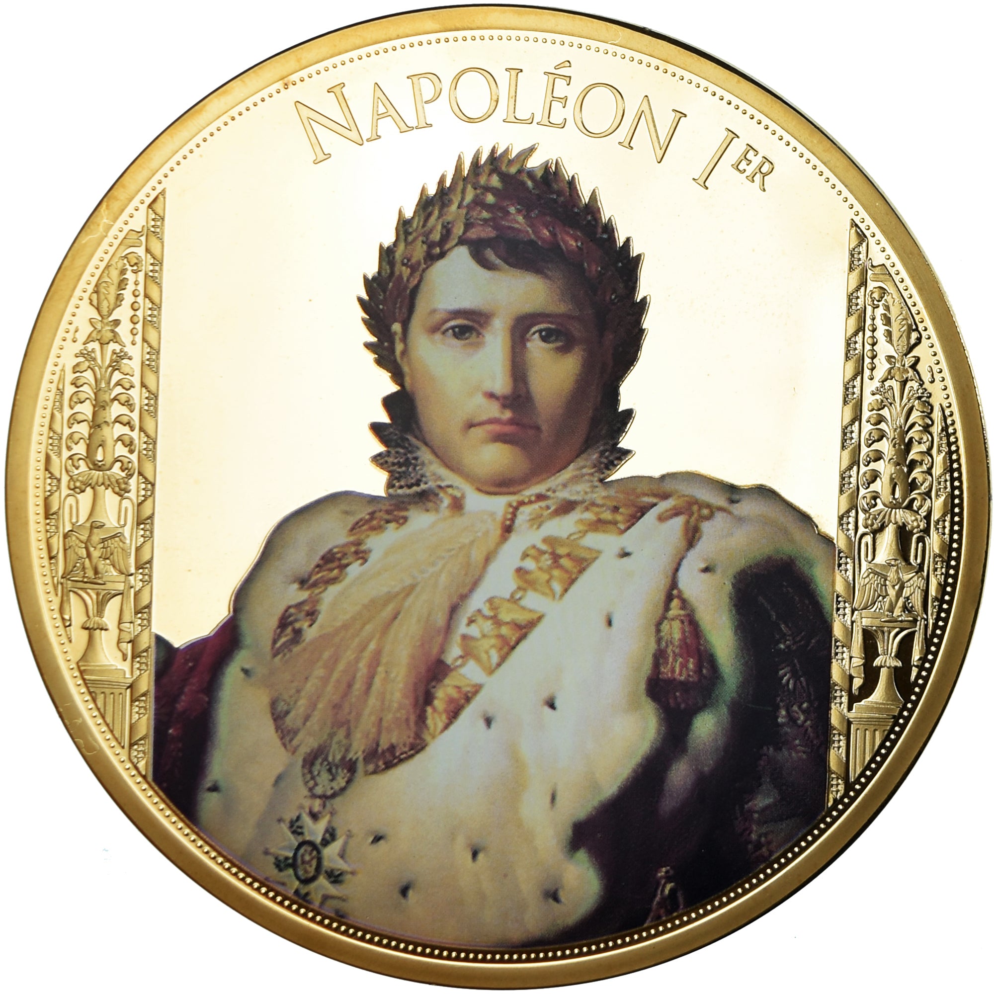 France, Medal, Napoléon Ier, History, MS(65-70), Copper Gilt