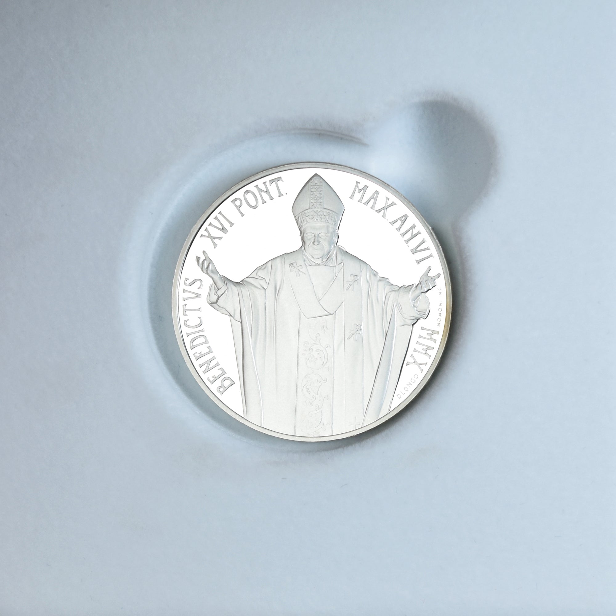 Vatican, Pape Benoit XVI, 5 Euro, Journée Migrants et Réfugiés, 2010, Rome