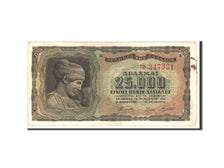 Banknote, Greece, 25,000 Drachmai, 1943, 1943-08-12, KM:123a, EF(40-45)