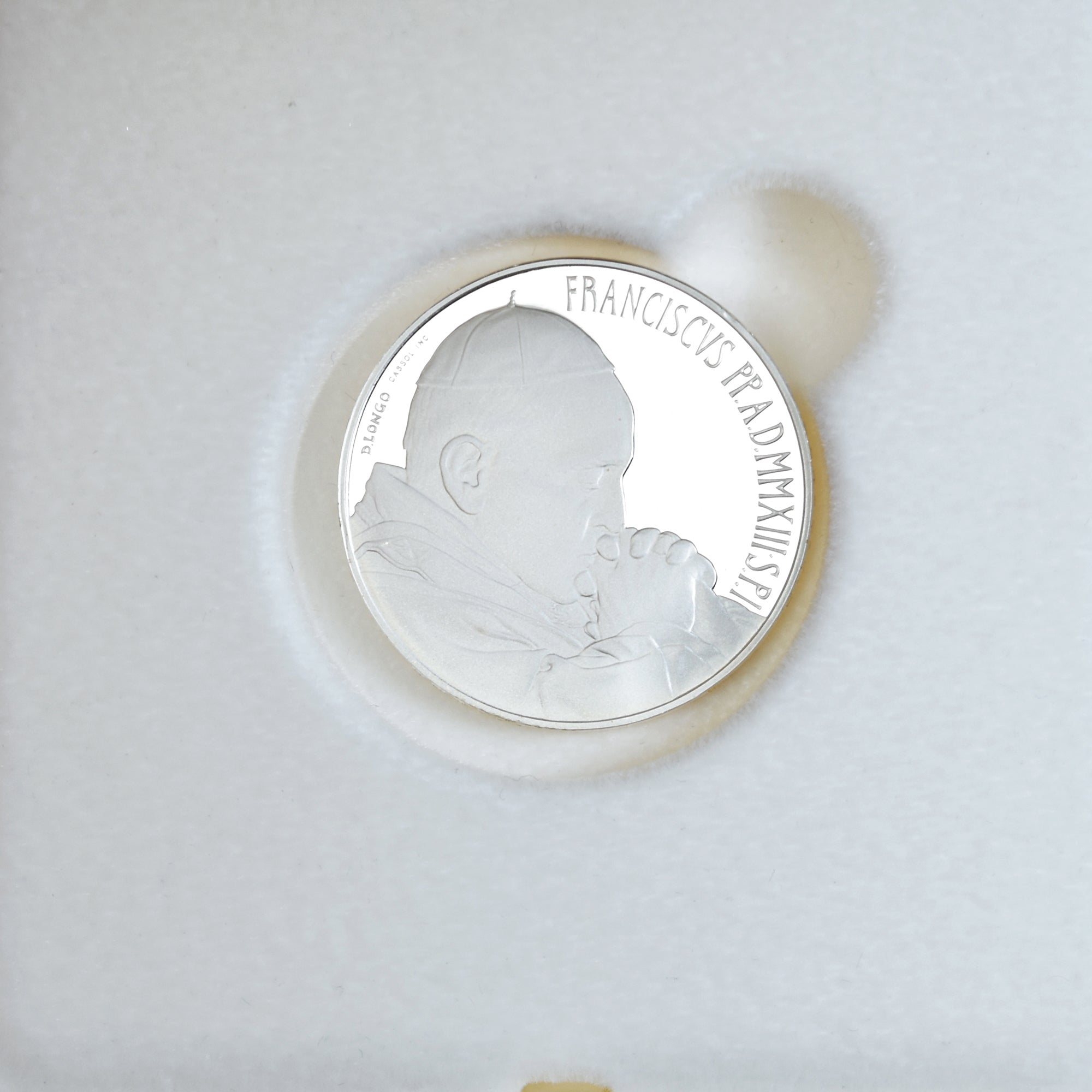 Vatican, Pape François, 5 Euro, Pontificat, 2013, Rome, MS(65-70), Silver