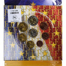France, Monnaie de Paris, Euro-Set, 1999, FDC.BU, MS(65-70), (No Composition)