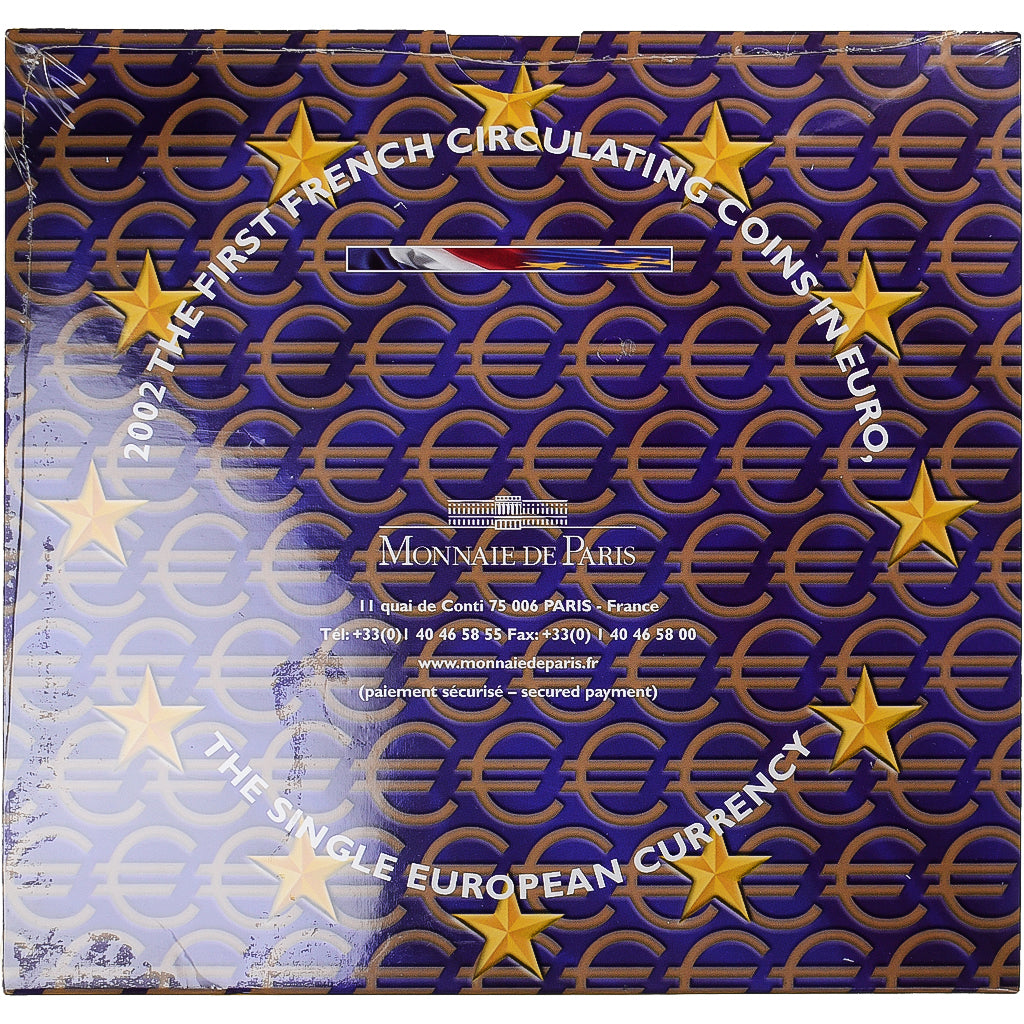 Francia, Monnaie de Paris, Euro-Set, 2002, FDC.BU, FDC, N.C.