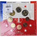 France, Monnaie de Paris, 1 Cent to 2 Euro, 2010, Paris, Set, MS(65-70)