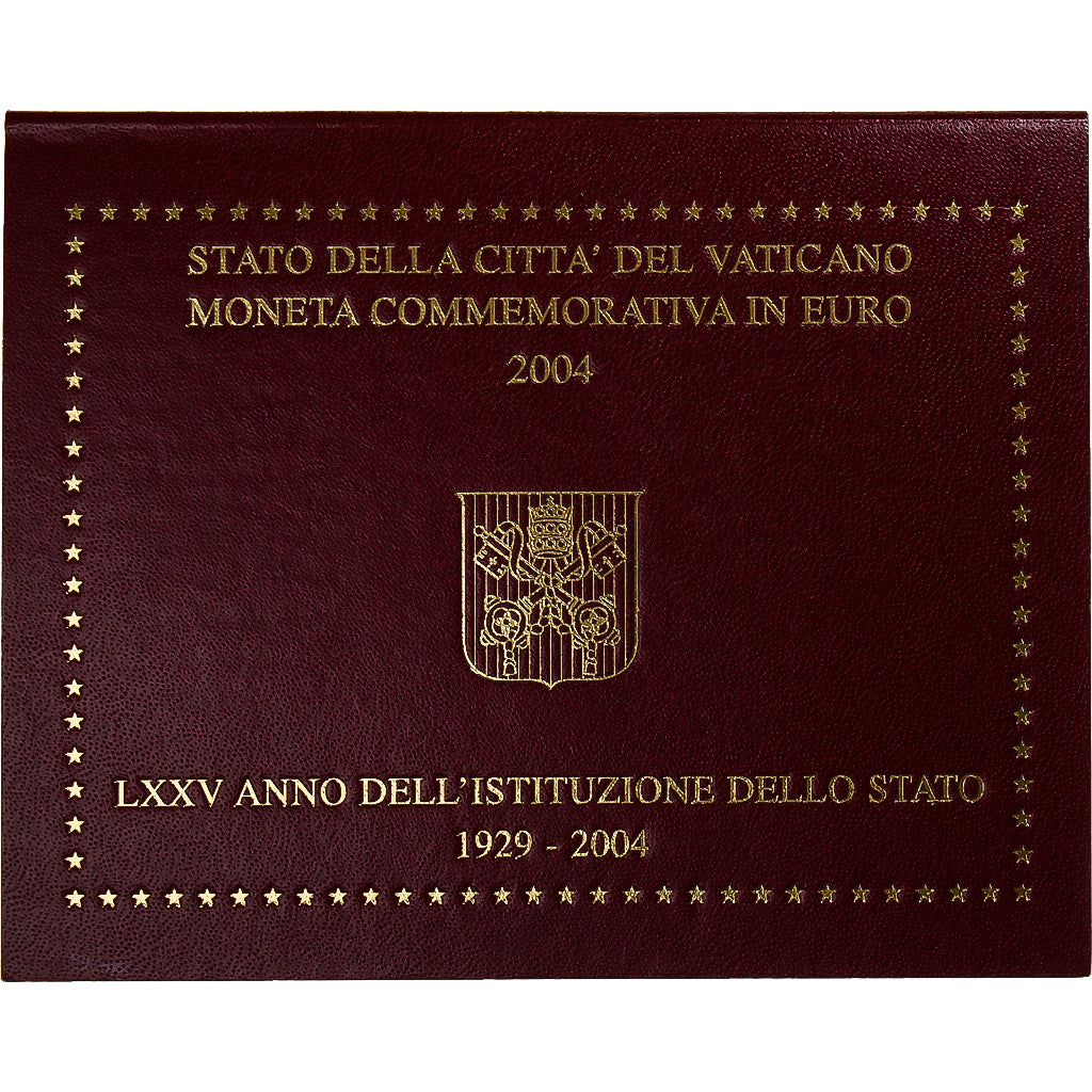 Vatican, 2 Euro, 2004, 75 ème anniversaire de la Fondation de l'Etat du