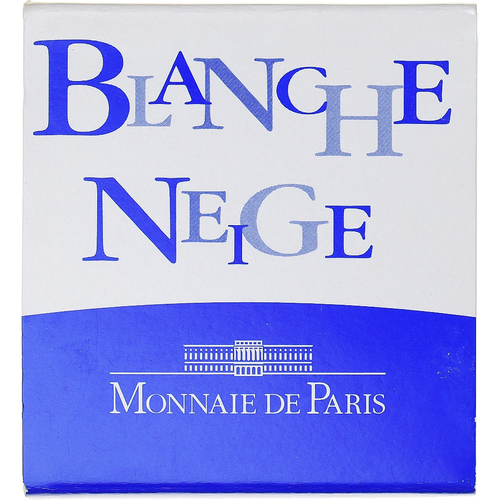 Francia, 1-1/2 Euro, Blanche Neige, 2002, Paris, FDC, Plata, KM:1840