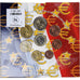 Frankreich, 1 Cent to 2 Euro, euro set, 2004, Monnaie de Paris, BU, STGL