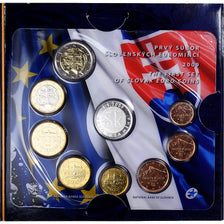 Slovakia, Set, 2009, Kremnica, 1c à 2€, MS(65-70)