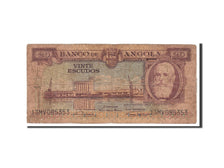 Angola, 20 Escudos, 1956, 1956-08-15, KM:87, VG(8-10)