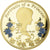 Royaume-Uni, Médaille, Portraits de la Princesse Diana, SPL, Copper Gilt