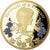 Reino Unido, medalha, Portraits de la Princesse Diana, AU(55-58), Cobre Dourado