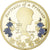 Reino Unido, medalha, Portraits de la Princesse Diana, MS(60-62), Cobre Dourado