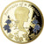 Reino Unido, medalla, Portraits de la Princesse Diana, SC, Copper Gilt