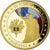 Frankrijk, Medaille, Les piliers de la République, Marianne, FDC, Copper Gilt