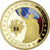 France, Médaille, Les piliers de la République, Marianne, FDC, Copper Gilt