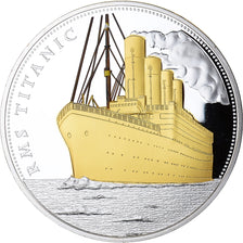 France, Medal, 100ème Anniversaire du Titanic, MS(65-70), Copper Plated Silver