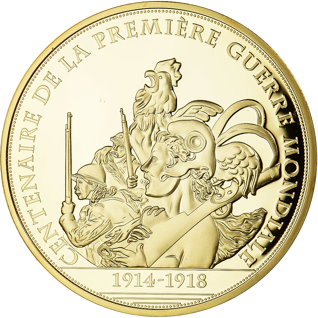 France, Medal, Centenaire Première Guerre Mondiale, Bataille de Verdun