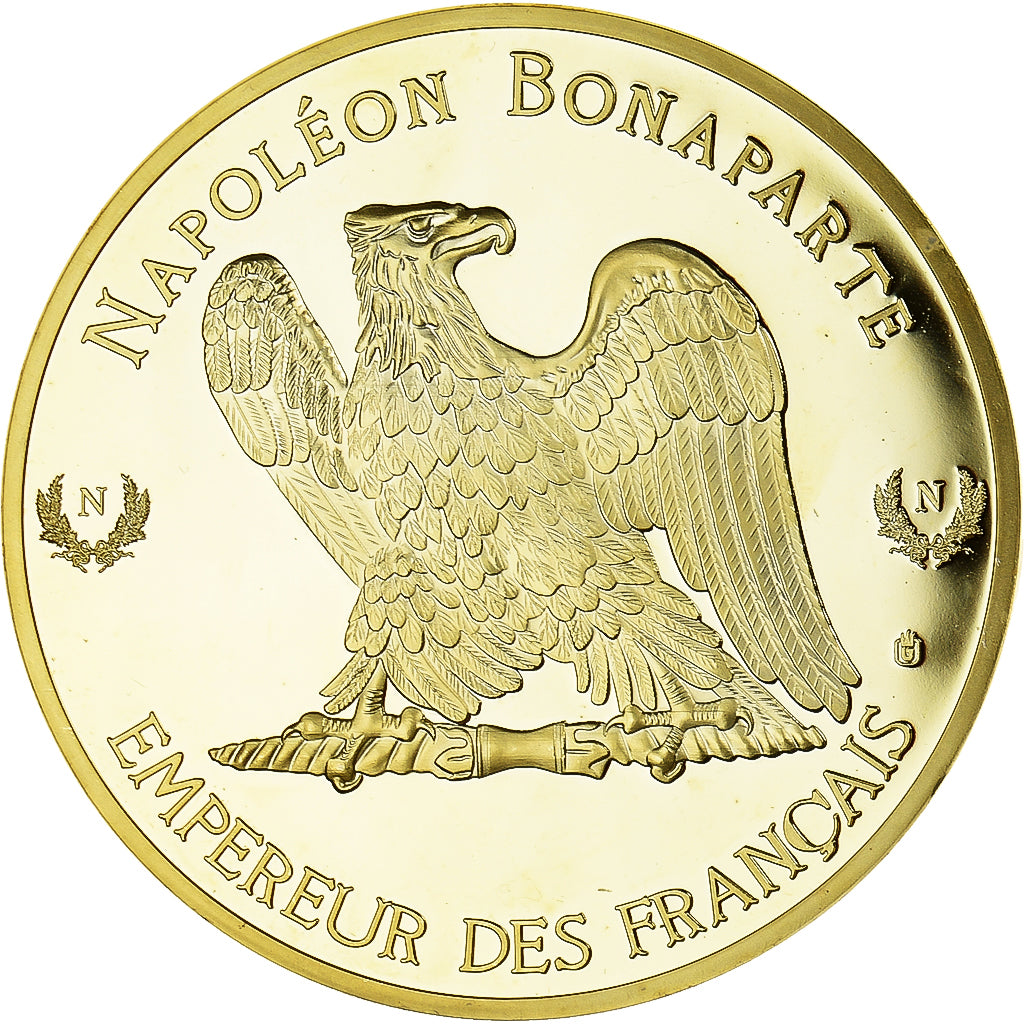 Frankreich, Medaille, Le Retour de Napoléon, 1815, History, STGL, Copper Gilt