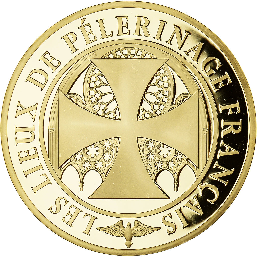 France, Medal, Lourdes, Lieu de Pélerinage Français, Religions & beliefs