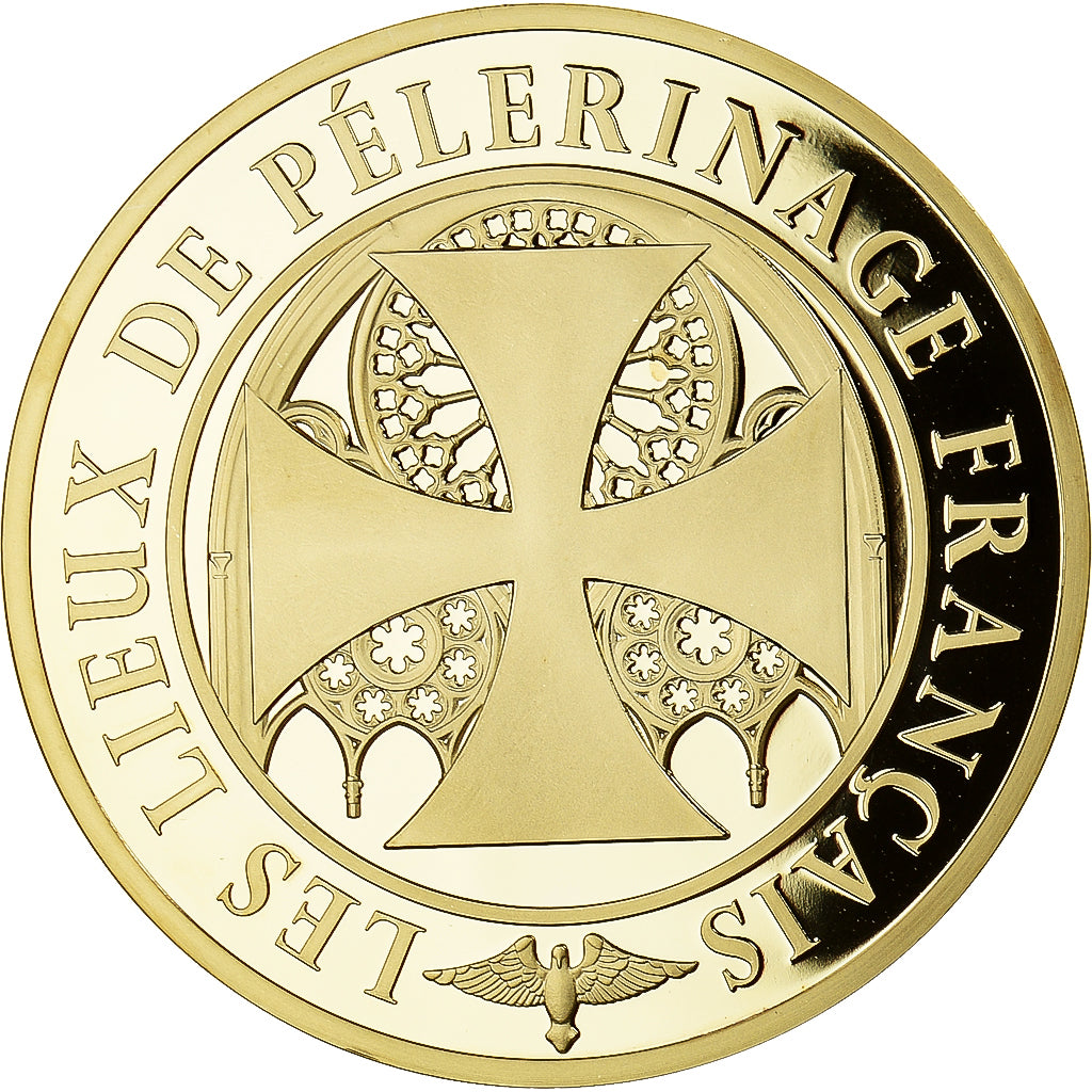 France, Medal, Lourdes, Lieu de Pélerinage Français, Religions & beliefs