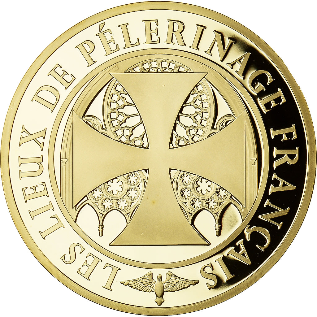 France, Medal, Lourdes, Lieu de Pélerinage Français, Religions & beliefs