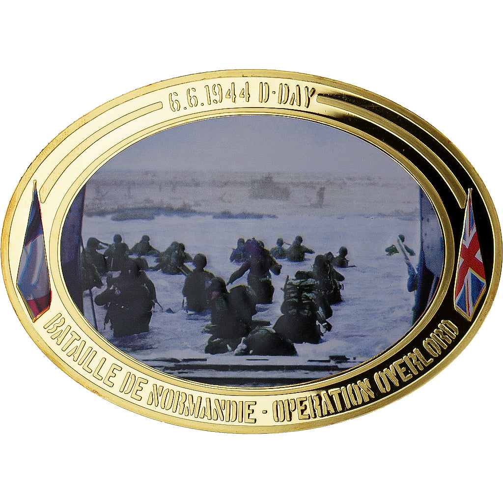 Francia, medaglia, 70ème Anniversaire du Débarquement de Normandie, D-DAY