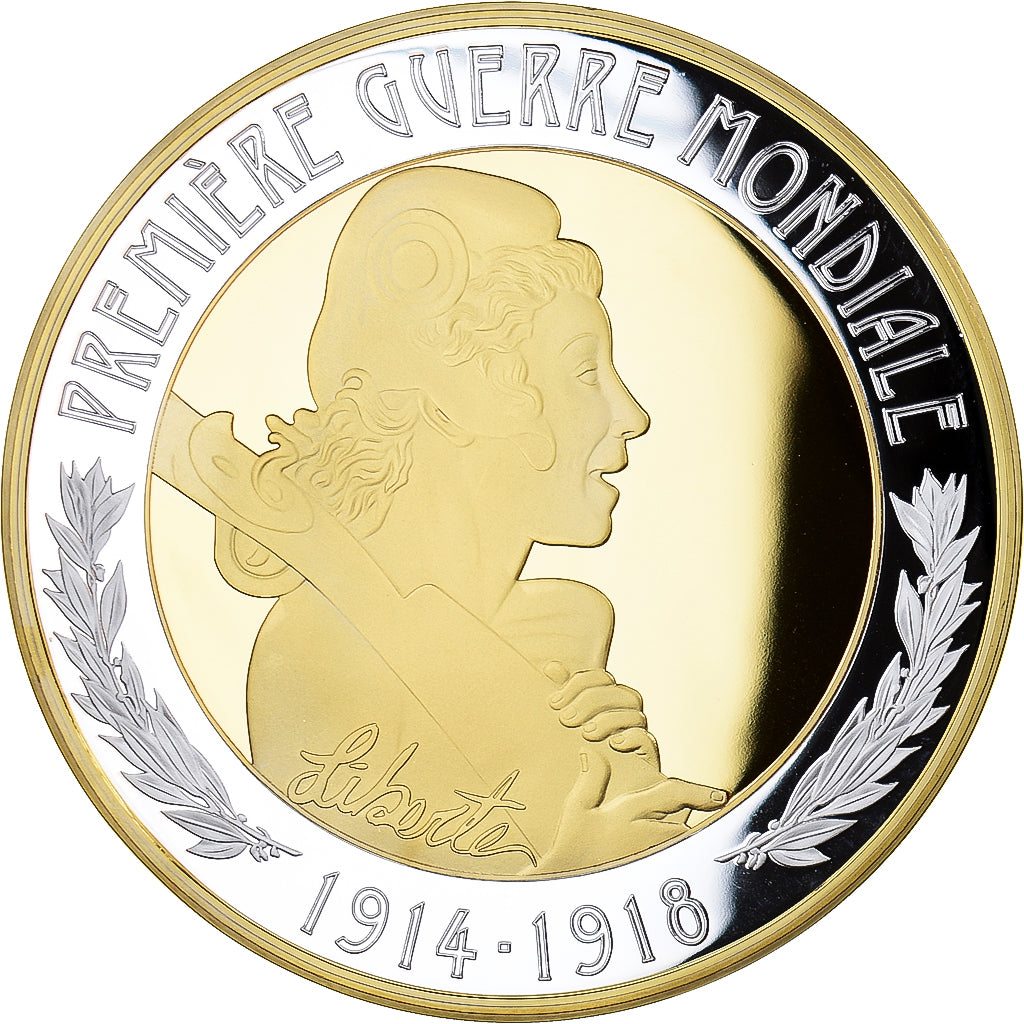France, Medal, Première Guerre Mondiale, La Marianne à Travers les Ages