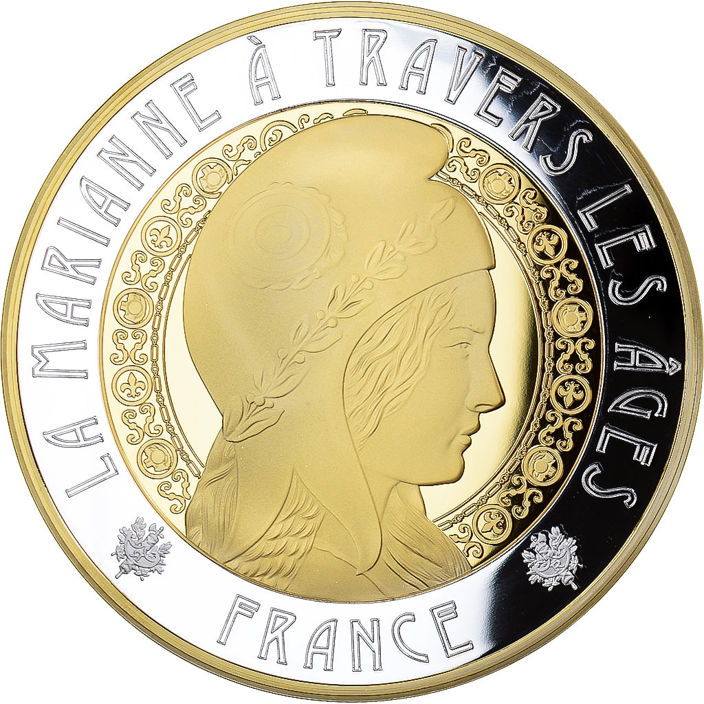 France, Medal, Première Guerre Mondiale, La Marianne à Travers les Ages