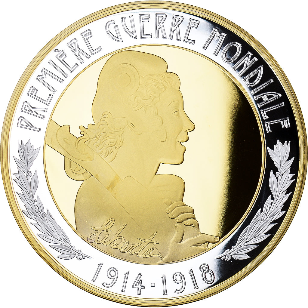 France, Medal, Première Guerre Mondiale, La Marianne à Travers les Ages
