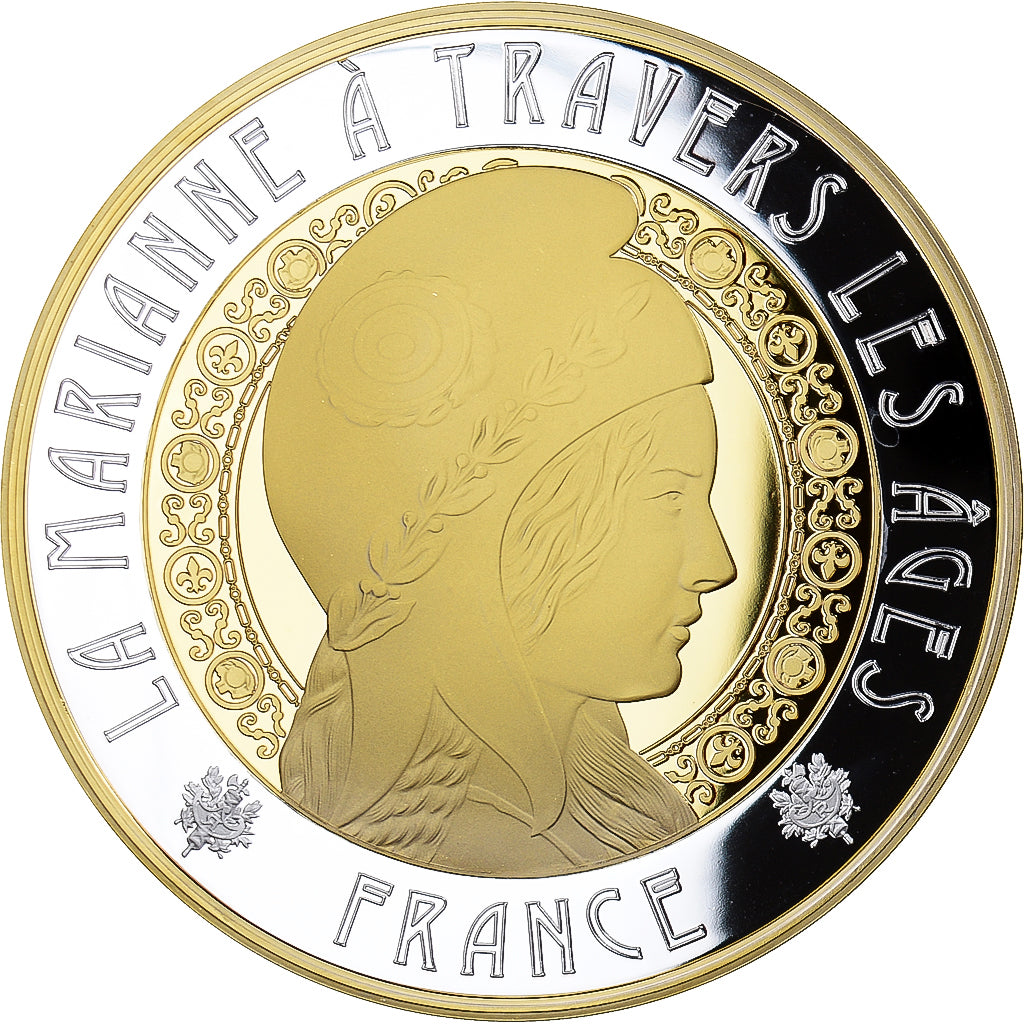France, Medal, Première Guerre Mondiale, La Marianne à Travers les Ages