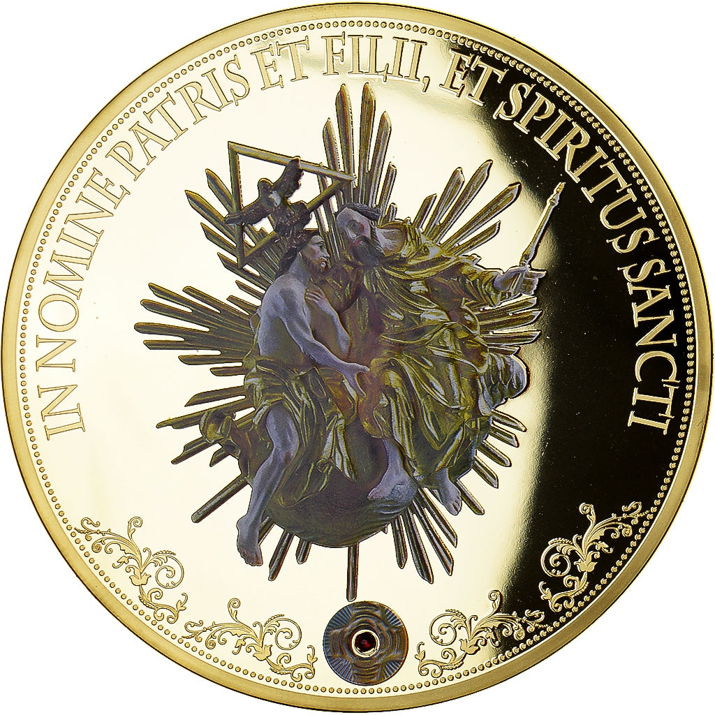 Vatican, Medal, Jésus Christ, Civitas Vaticana, Trinitas, Religions & beliefs