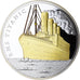 Francia, medalla, 100ème Anniversaire du Titanic, FDC, Copper Plated Silver