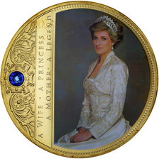 United Kingdom, Medal, Portraits de la Princesse Diana, MS(64), Copper Gilt