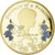 Reino Unido, medalha, Portraits de la Princesse Diana, MS(65-70), Cobre Dourado