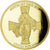 Vaticano, medalha, Sancta Teresa de Calcutta, MS(65-70), Cobre Dourado