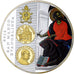Vatican, Médaille, San Marco Evangelista, 2014, FDC, Cuivre plaqué Argent