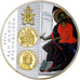 Vatican, Medal, San Marco Evangelista, 2014, MS(65-70), Copper Plated Silver
