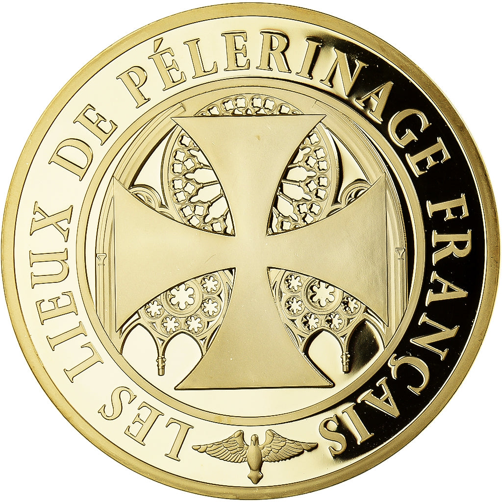 France, Medal, Lourdes, Lieu de Pélerinage Français, Religions & beliefs