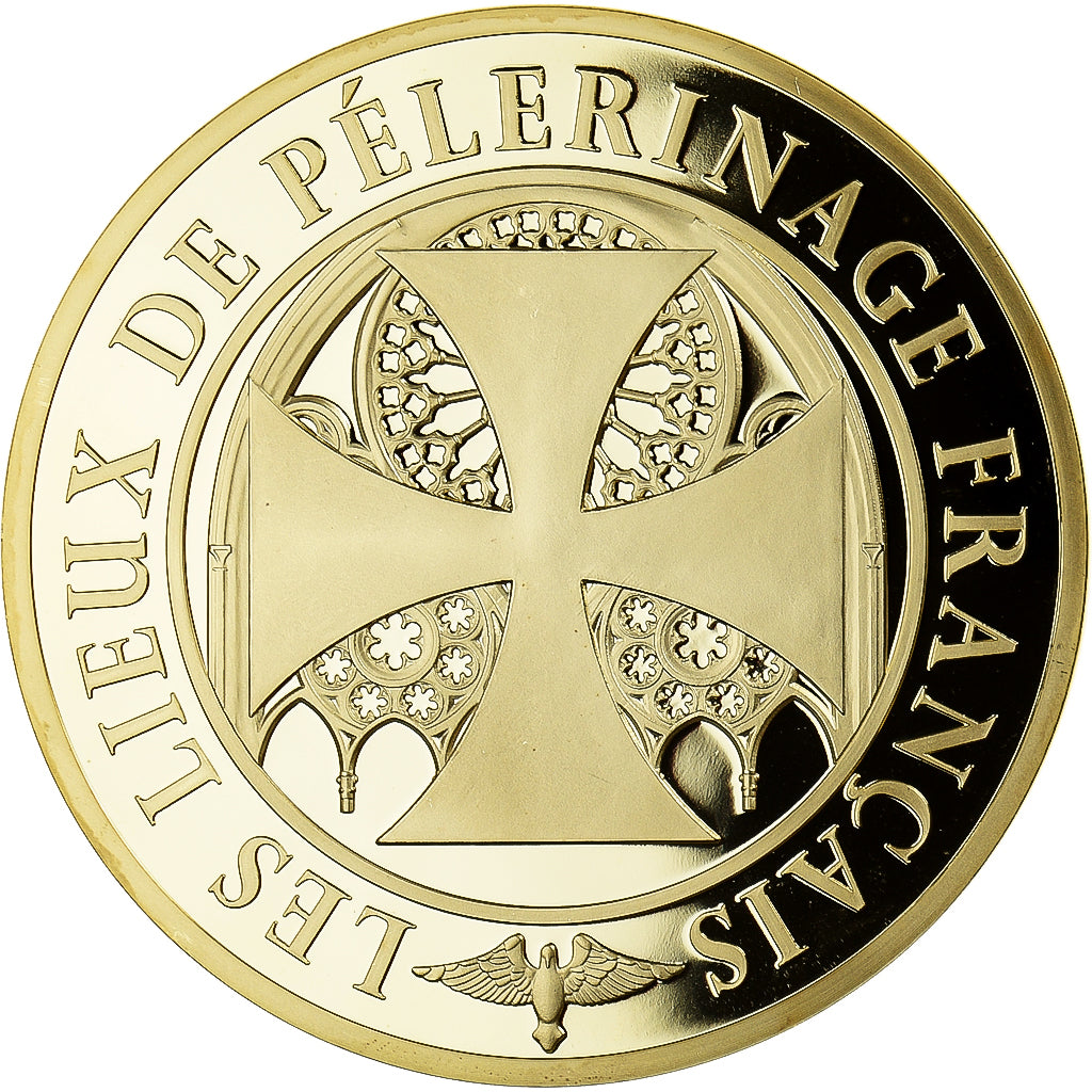 France, Medal, Lourdes, Lieu de Pélerinage Français, Religions & beliefs