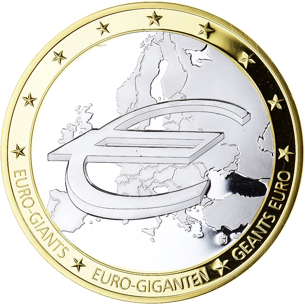 France, Medal, Géants Euro, Politics, Freedom, Peace, Solidarity, MS(65-70)