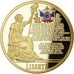France, Medal, Liberté, La Marseillaise, MS(65-70), Copper Gilt
