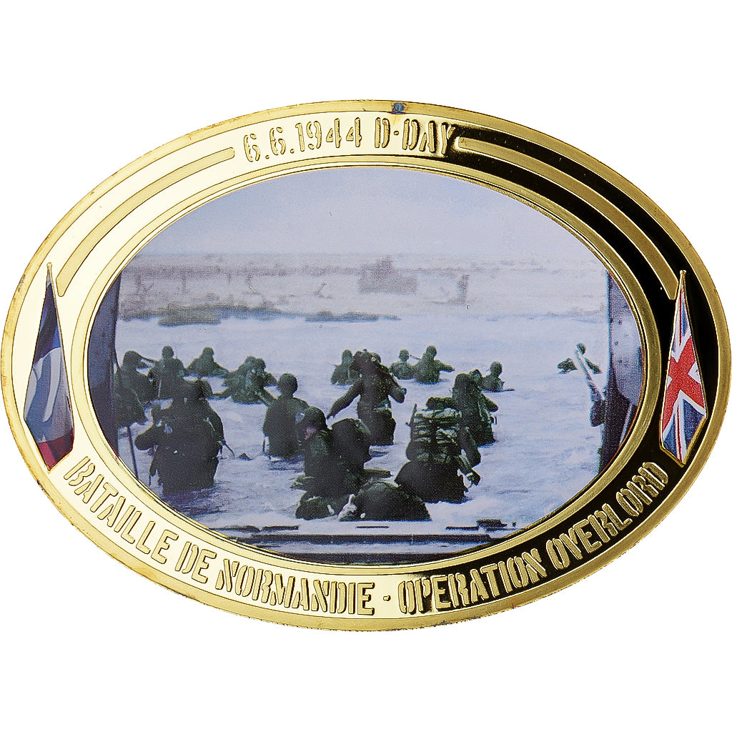 France, Medal, 70ème Anniversaire du Débarquement de Normandie, D-DAY, 2014
