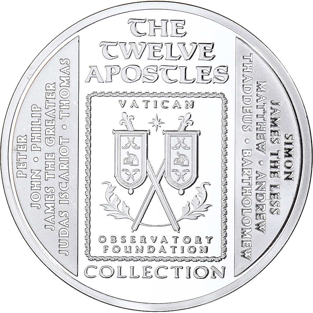 Vatican, Medal, Observatory Foundation, Jésus, Religions & beliefs, MS(65-70)