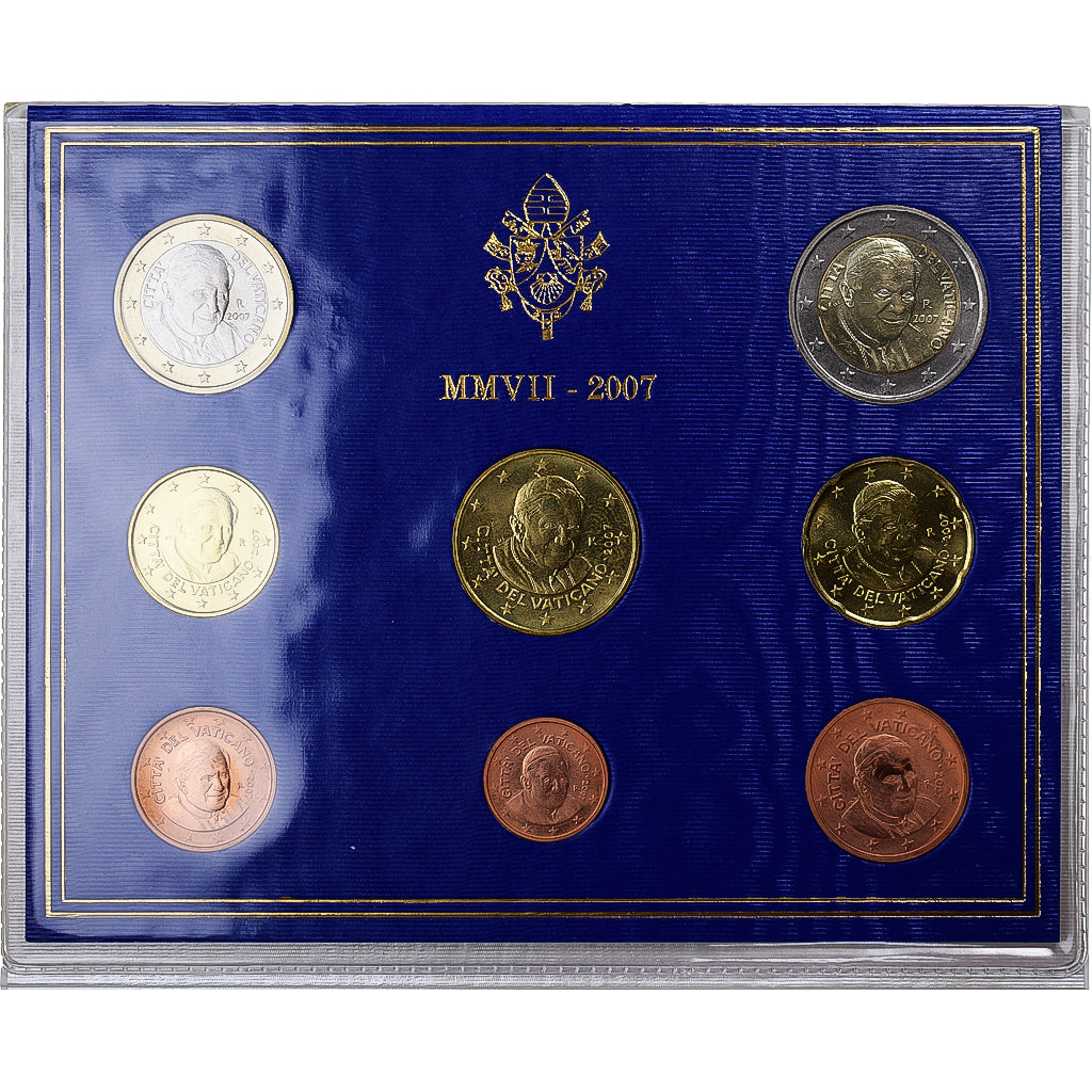 Vaticano, Set, Benoit XVI, 2007, Rome, FDC, N.C.