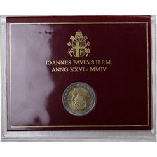 Vatican, 2 Euro, 2004, 75 ème anniversaire de la Fondation de l'Etat du